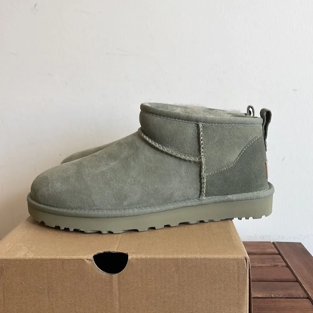 UGG Classic Ultra Mini Shaded Clover Women Size 6/UK 4/EU 37